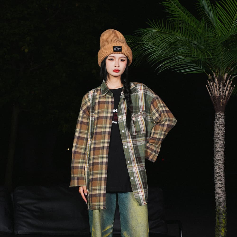 KILLWINNER REBIRTH Plaid Shirt