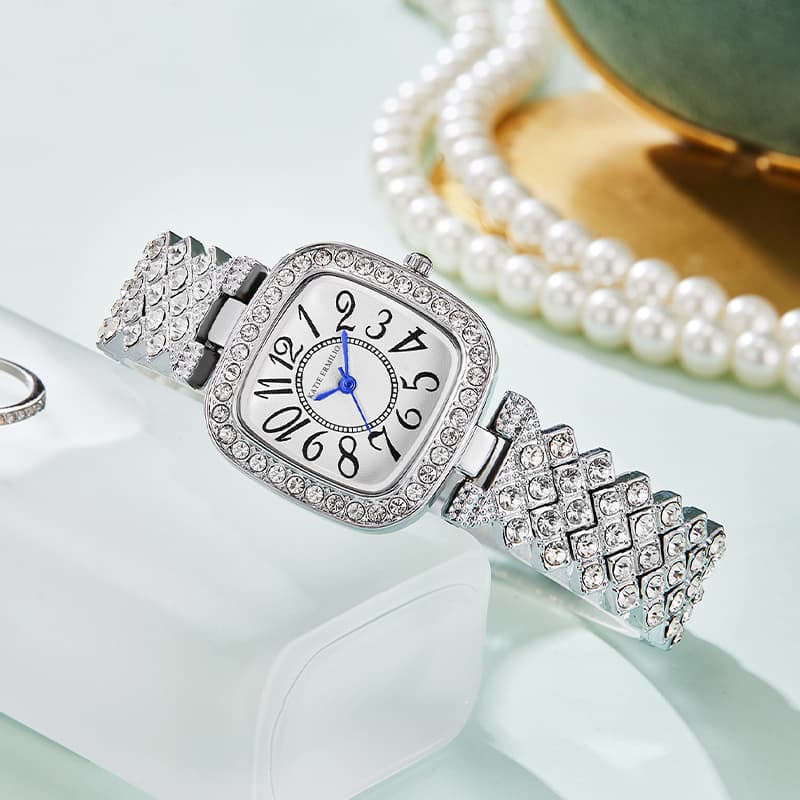 Katie Ermilio Quartz Watch Silver Dial 29mm