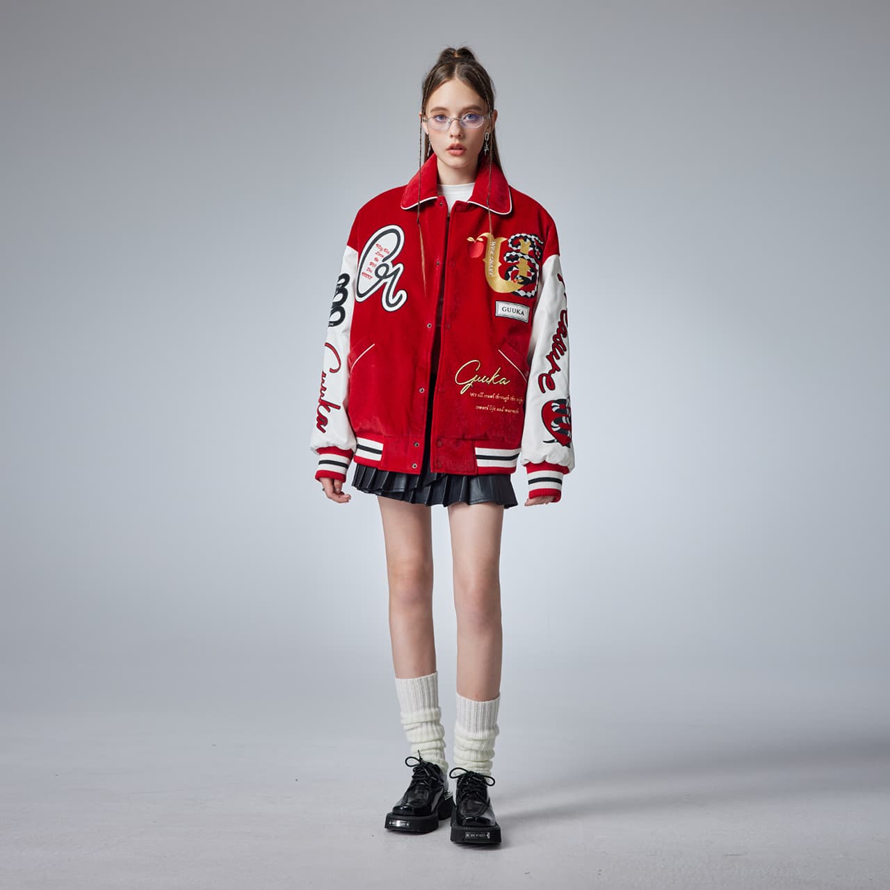 Guuka Retro Varsity Jacket