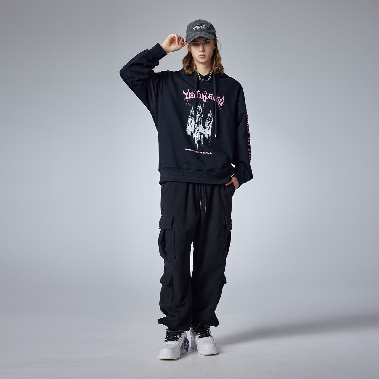 Guuka Hoodie Black