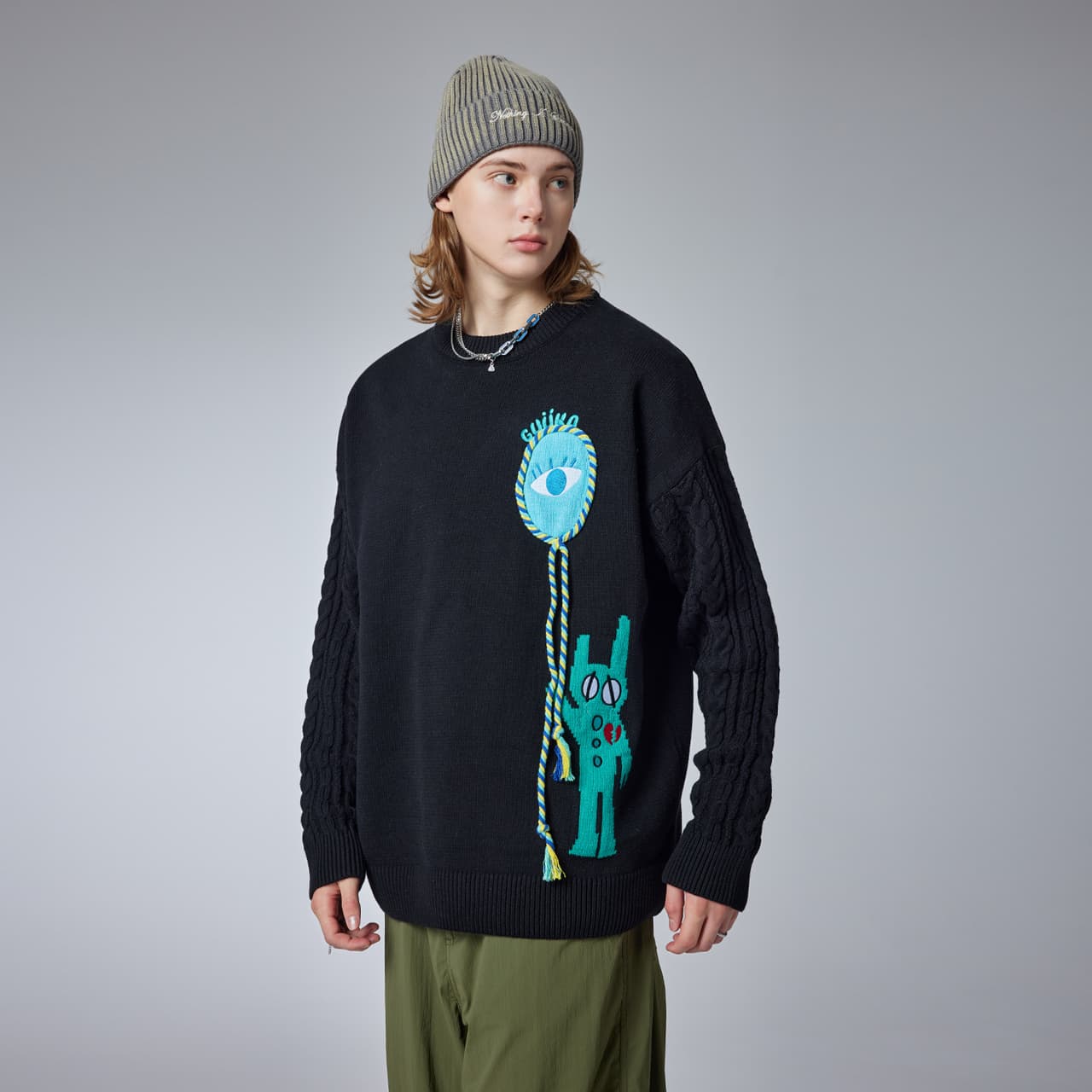 Guuka Sweater Black