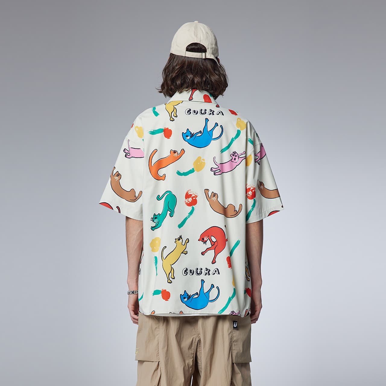 Guuka Hawaiian Shirt White