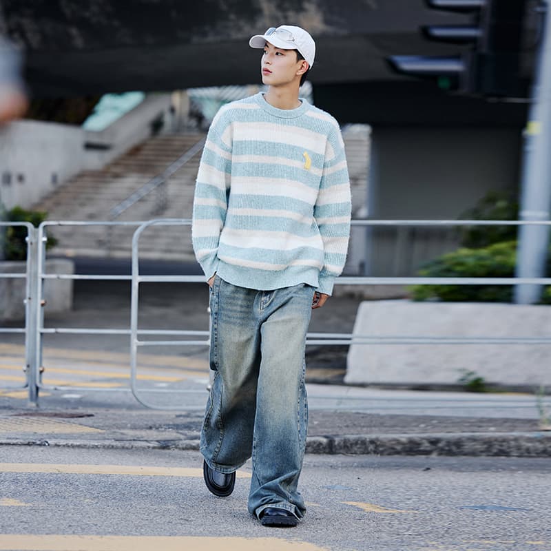 PSO Brand Dopamine Stripe Sweater
