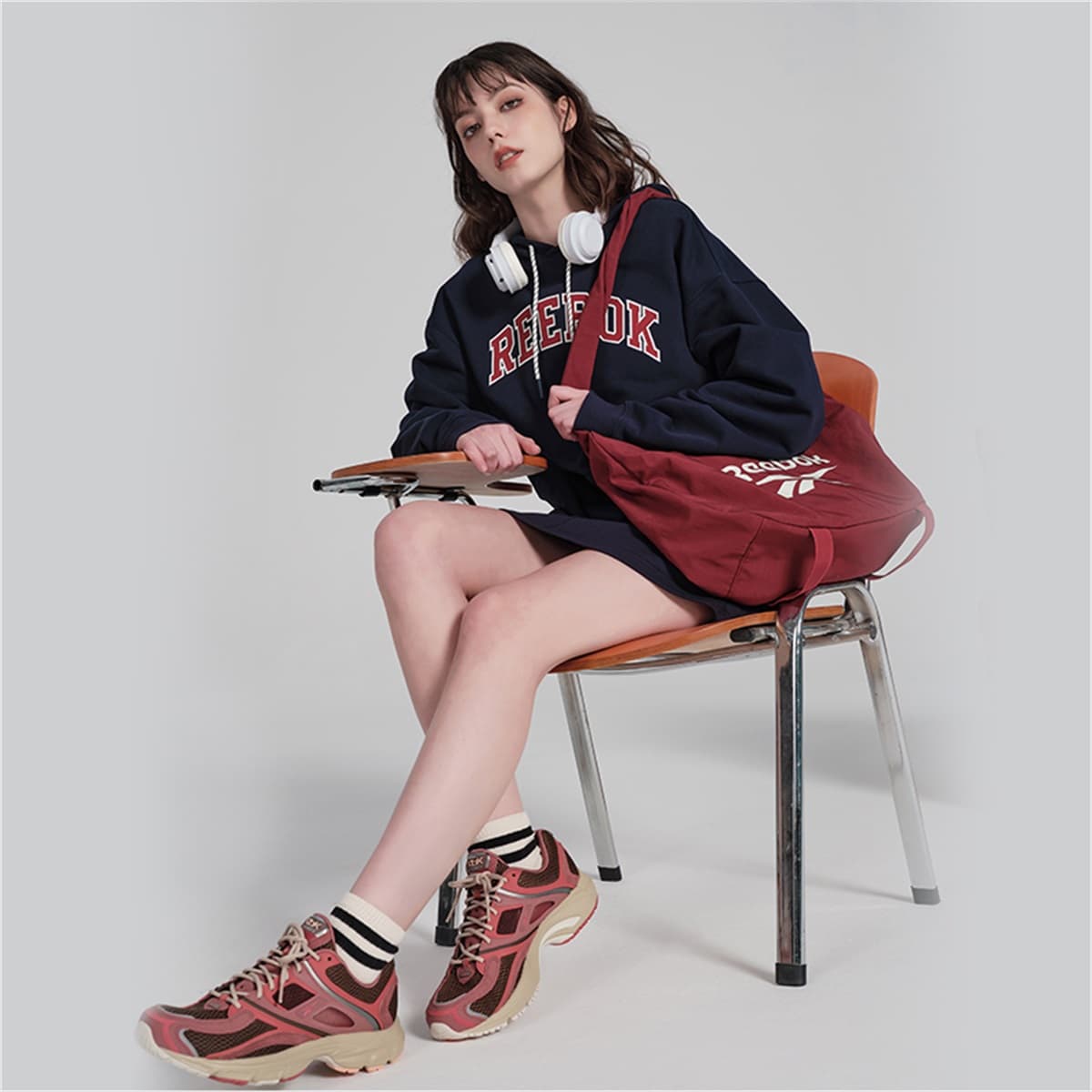 Reebok Trinity Premier Red Brown