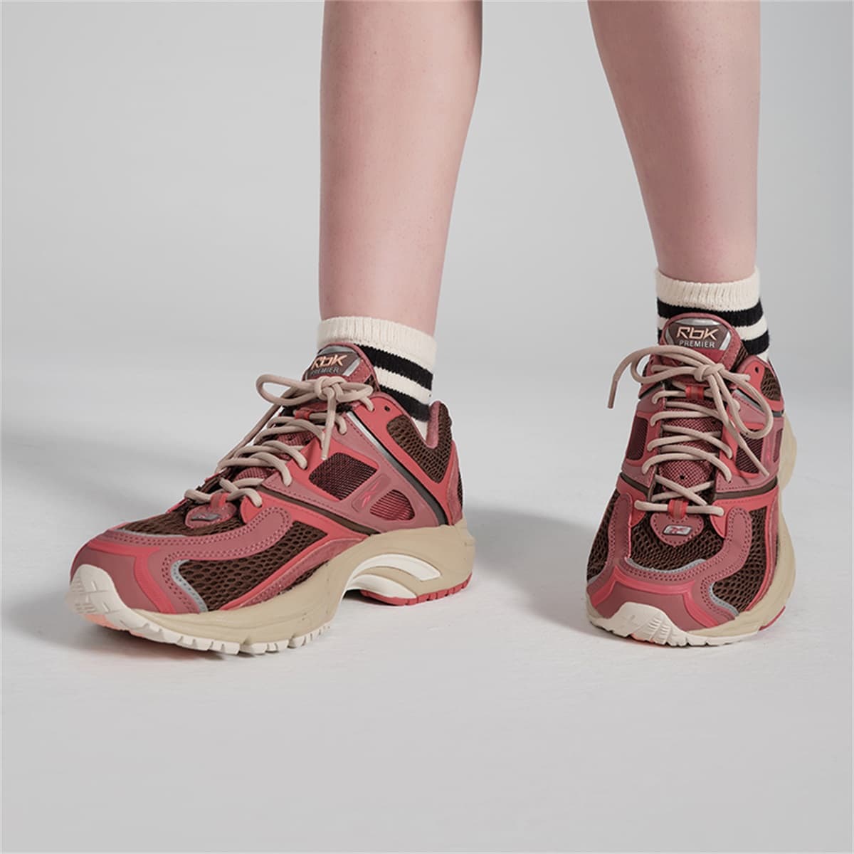 Reebok Trinity Premier Red Brown