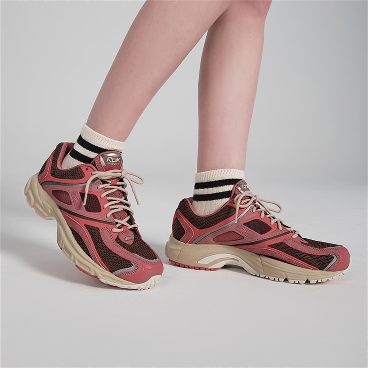 Reebok Trinity Premier Red Brown