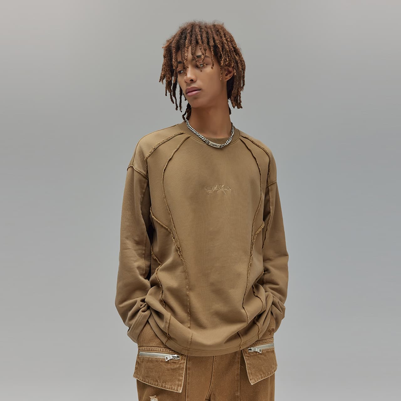 Guuka Sweatshirt Khaki