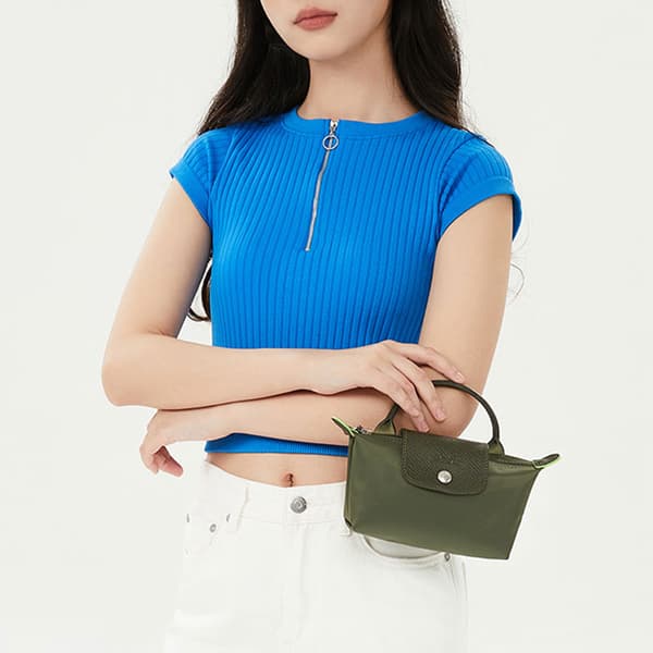 Longchamp Le Pliage Green 17