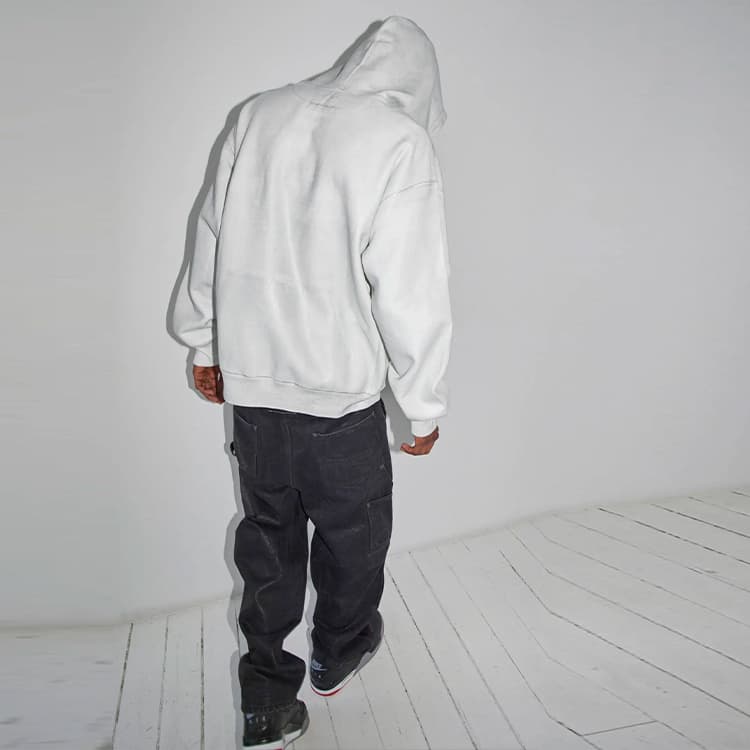 Supreme x MM6 Maison Margiela Foil Box Logo Sweatshirt