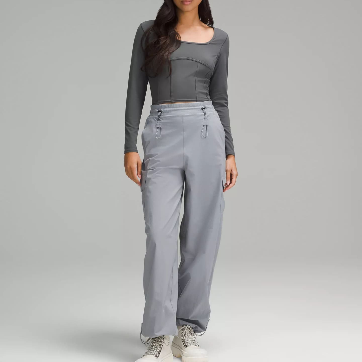 lululemon Waist-Seamed Nulu Long Sleeve Tee