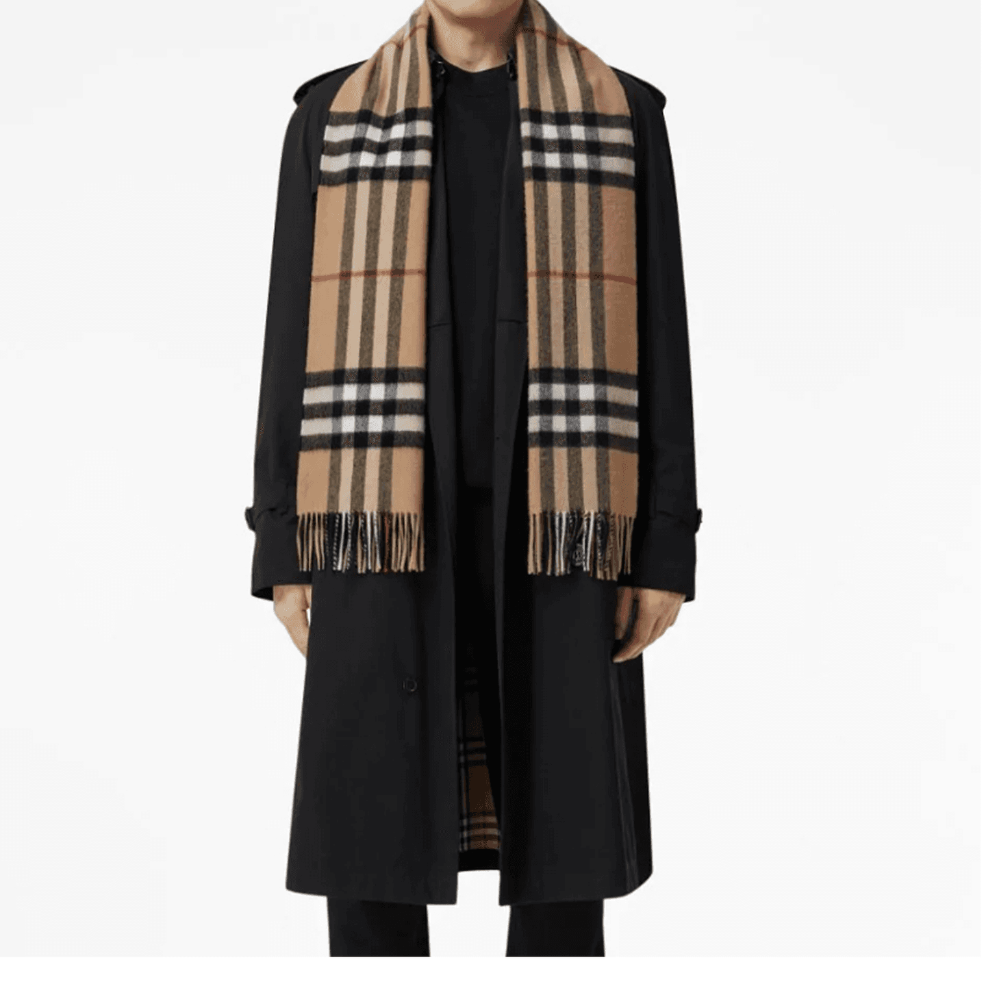 Burberry The Classic Check Cashmere Scarf