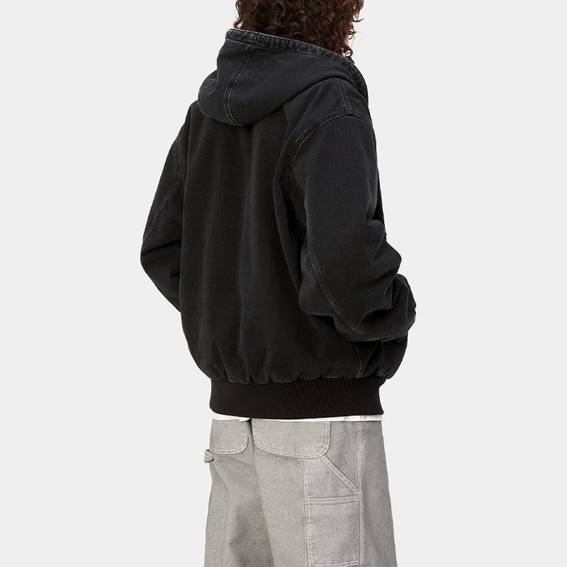 Carhartt WIP Active Jacket Stonewashed Black