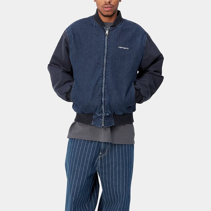 Carhartt WIP Paxon Bomber Blue
