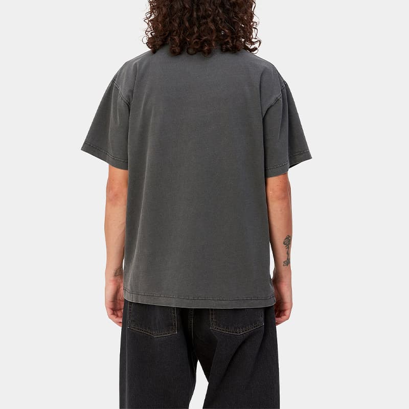 Carhartt WIP Garment-Dyed Tee Charcoal