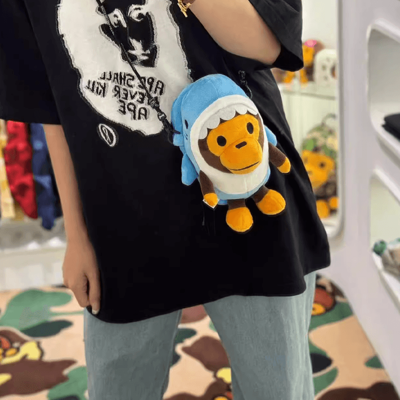 Aape SS24 Blue Crossbody Phone Bag