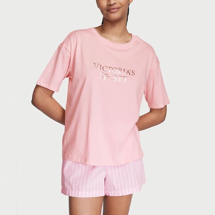 Victoria's Secret Pajama Set Pink