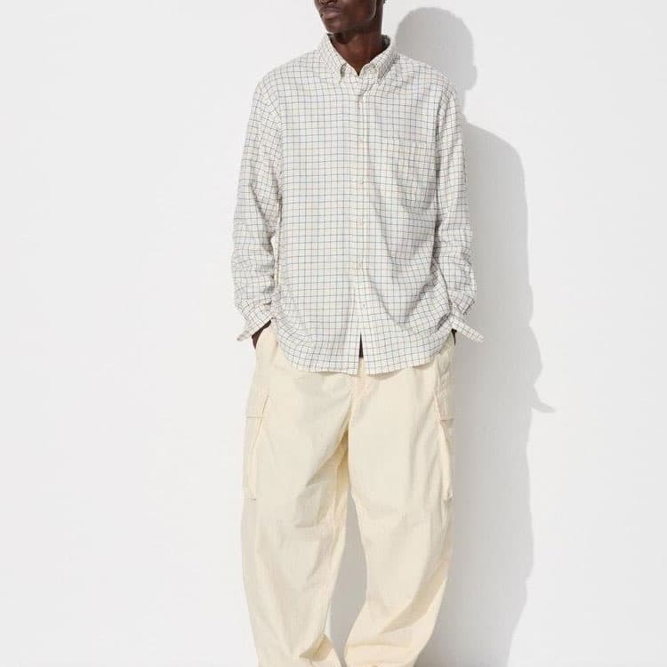 UNIQLO Colorblock Check Shirt
