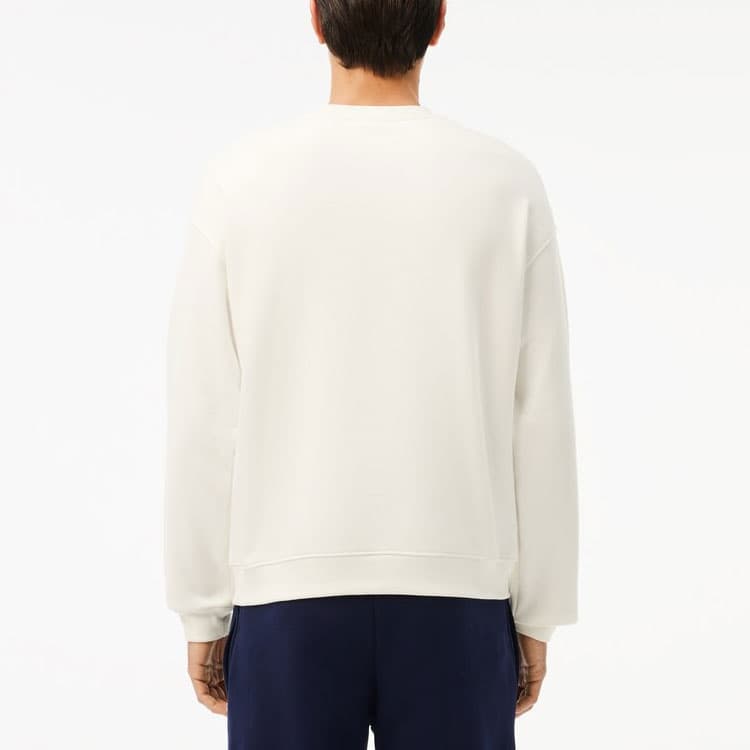 Lacoste Crewneck Sweatshirt White