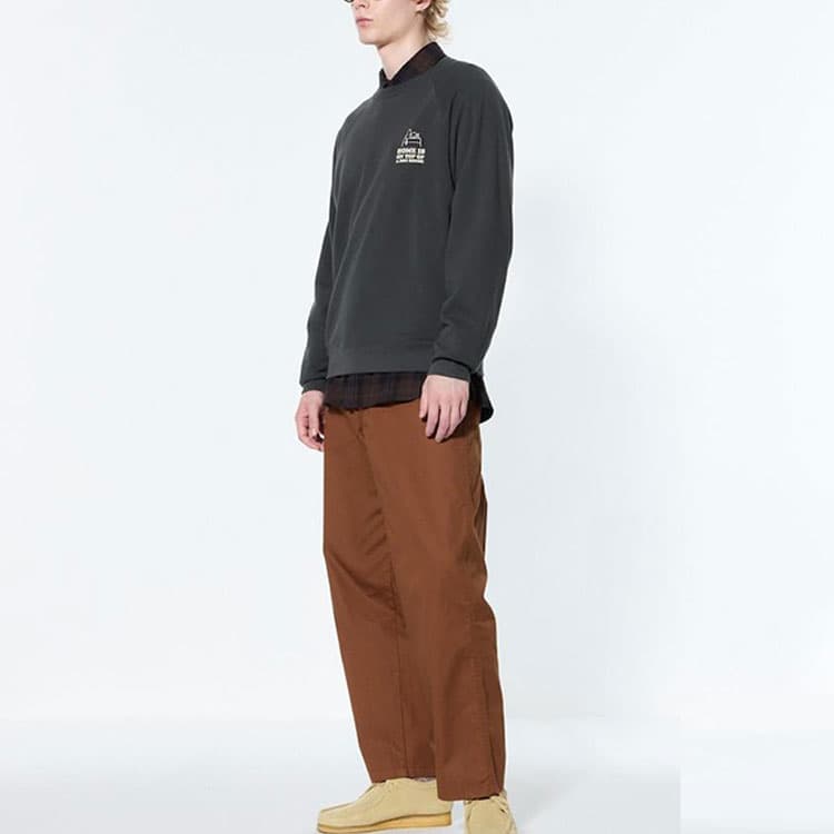 UNIQLO x PEANUTS Crew Neck Sweatshirt Dark Gray
