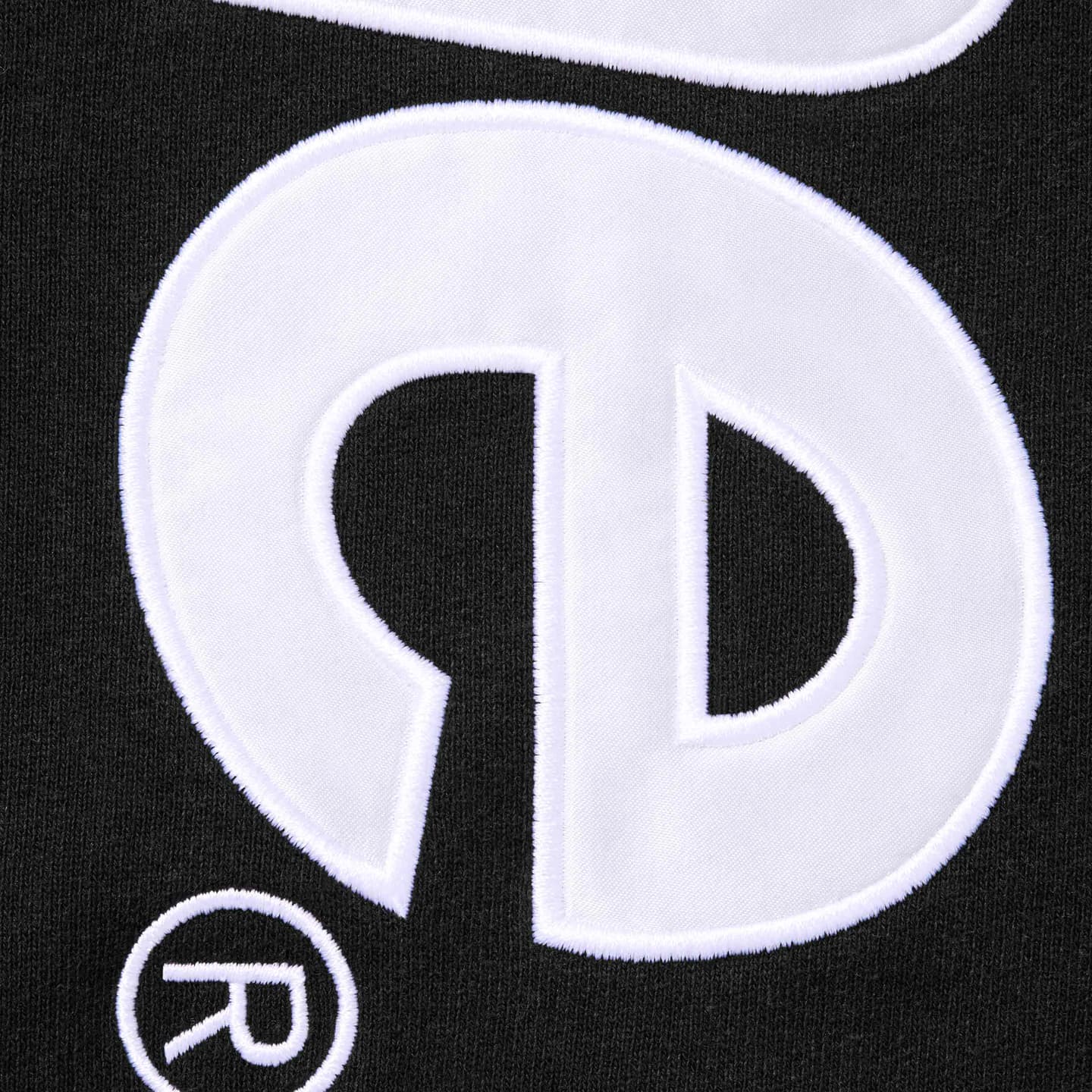 Supreme FW24 Satin Appliqué Hooded Sweatshirt