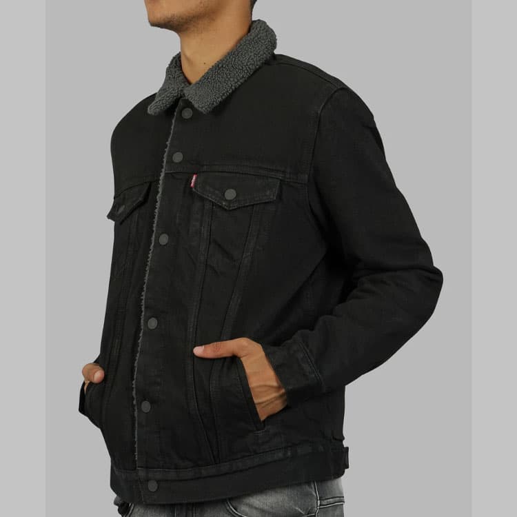 Levis Denim Jacket Black