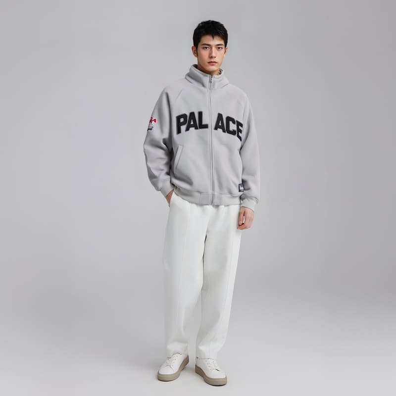 Palace Mesher Jacket Grey