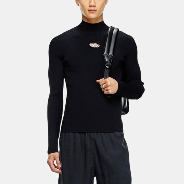 DIESEL OVAL-D Black