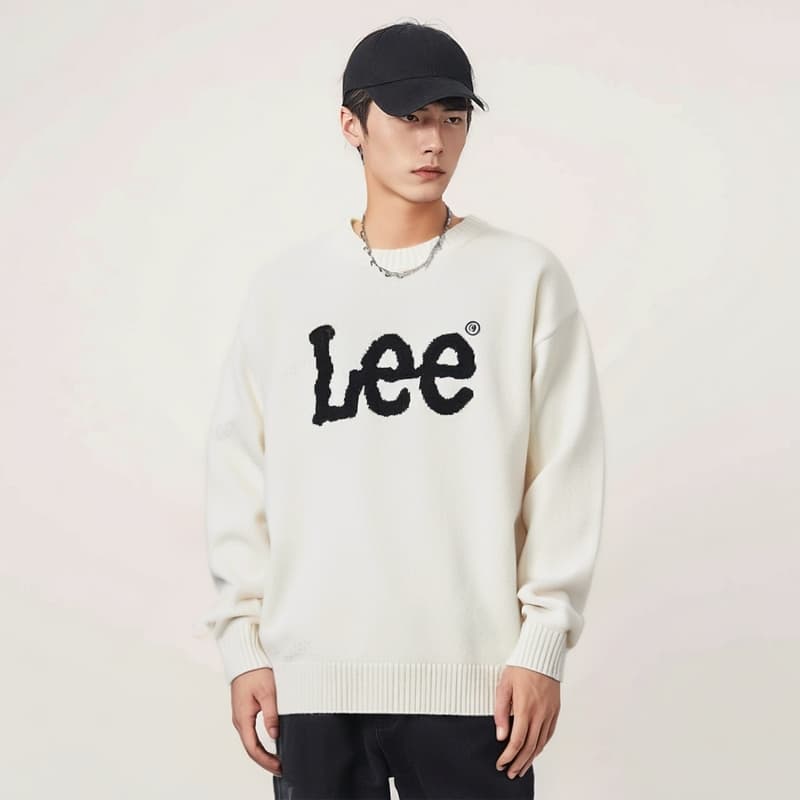 Lee Knit Pullover Deep Blue