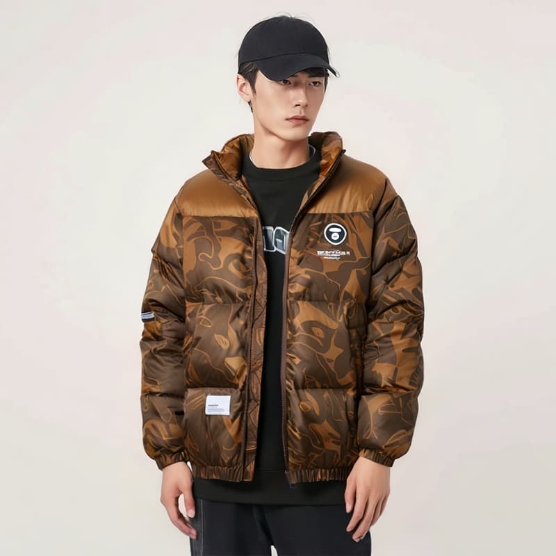 Aape Camo Puffer Jacket
