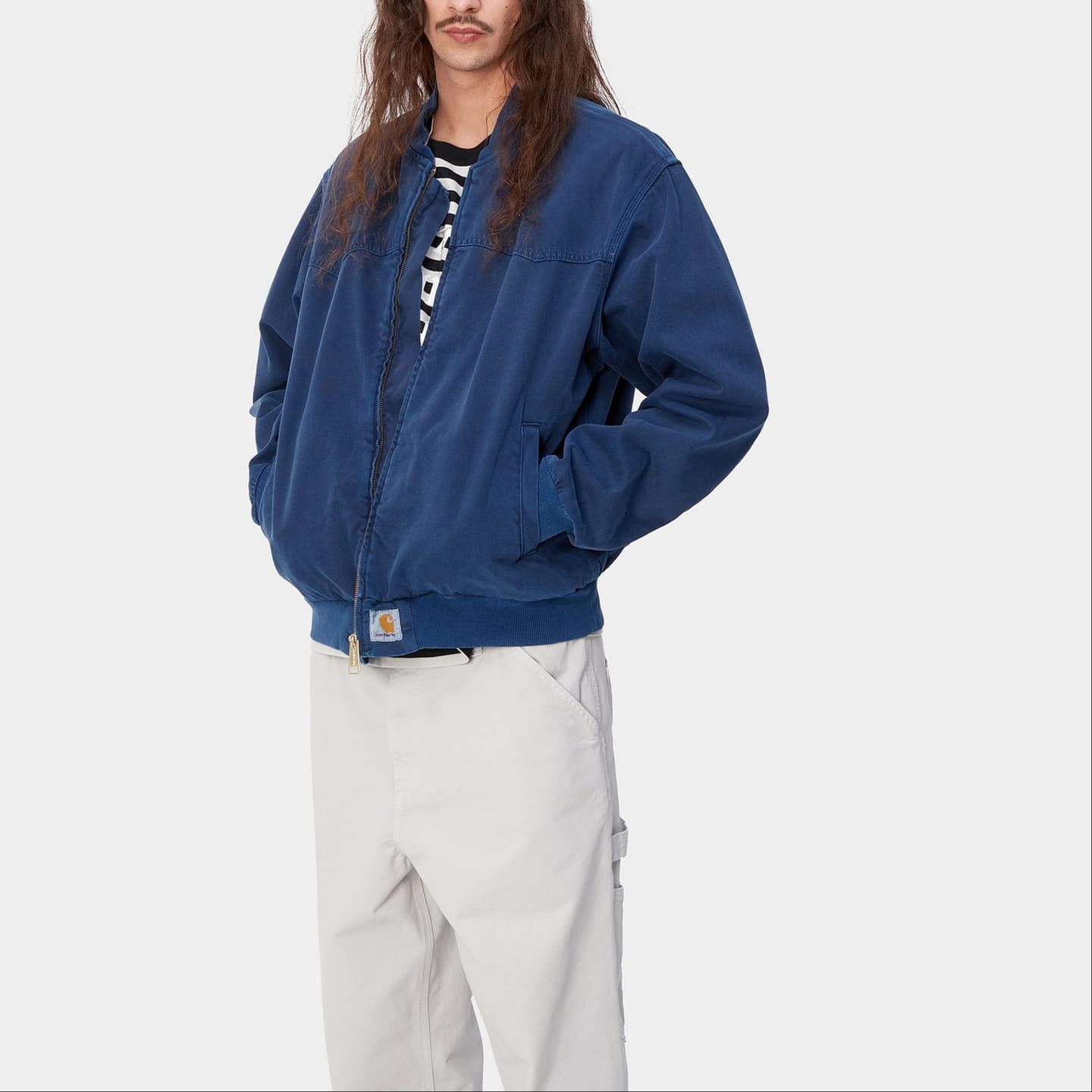 Carhartt WIP OG Santa Fe Bomber Navy