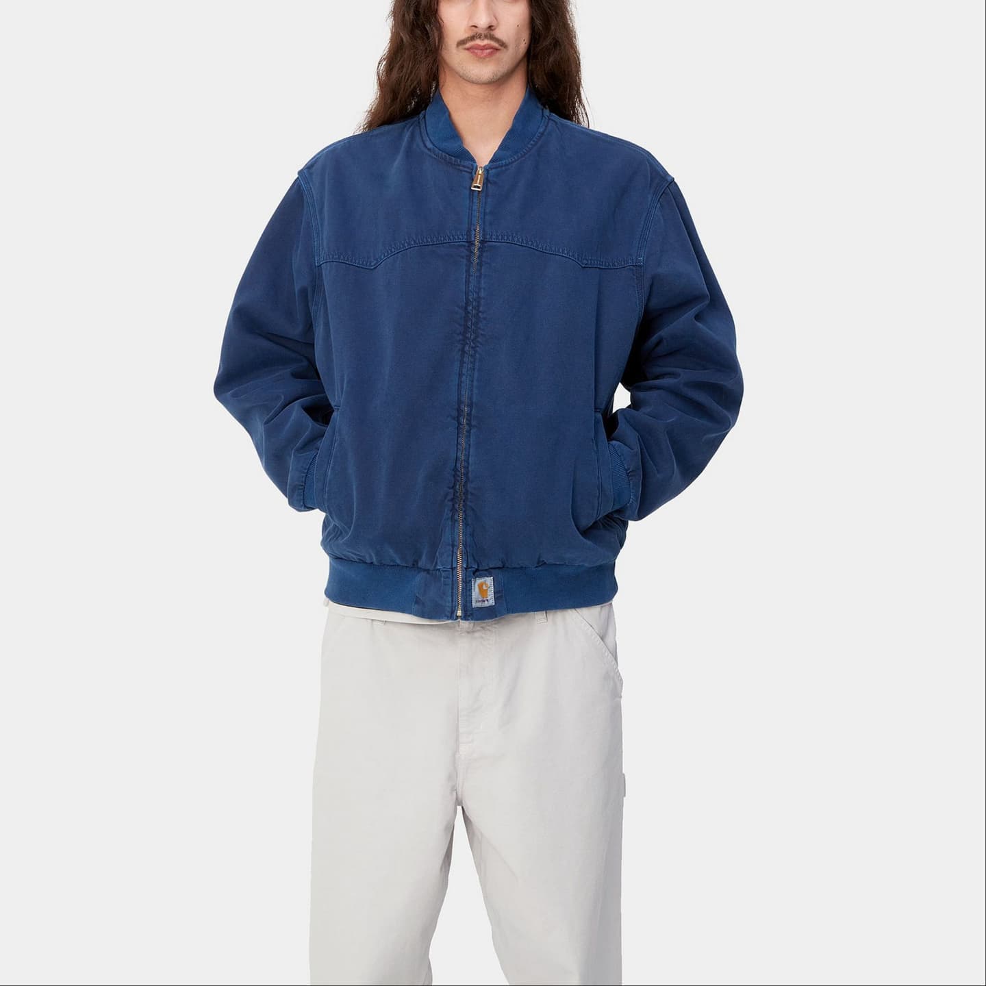 Carhartt WIP OG Santa Fe Bomber Navy