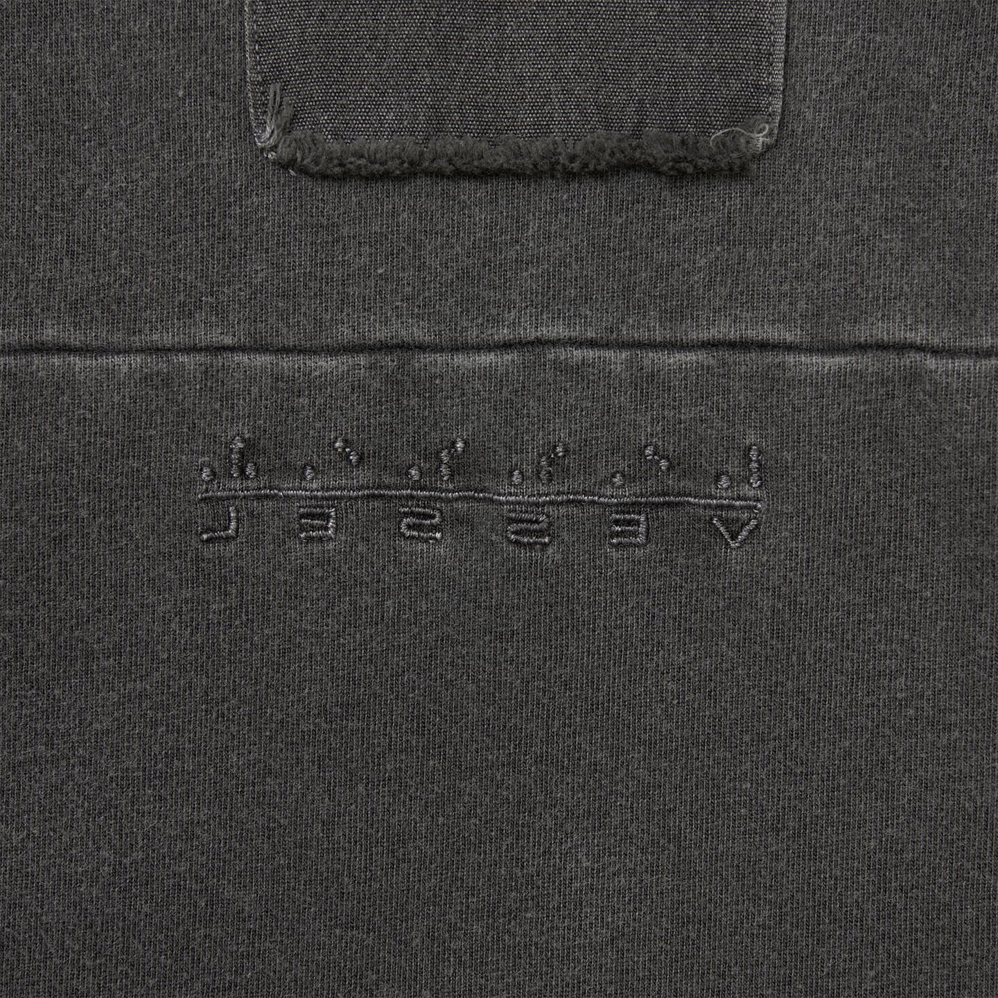 xVESSEL Deconstructed Patchwork Tee Black