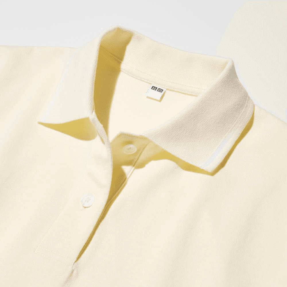 UNIQLO Polo Shirt Cream