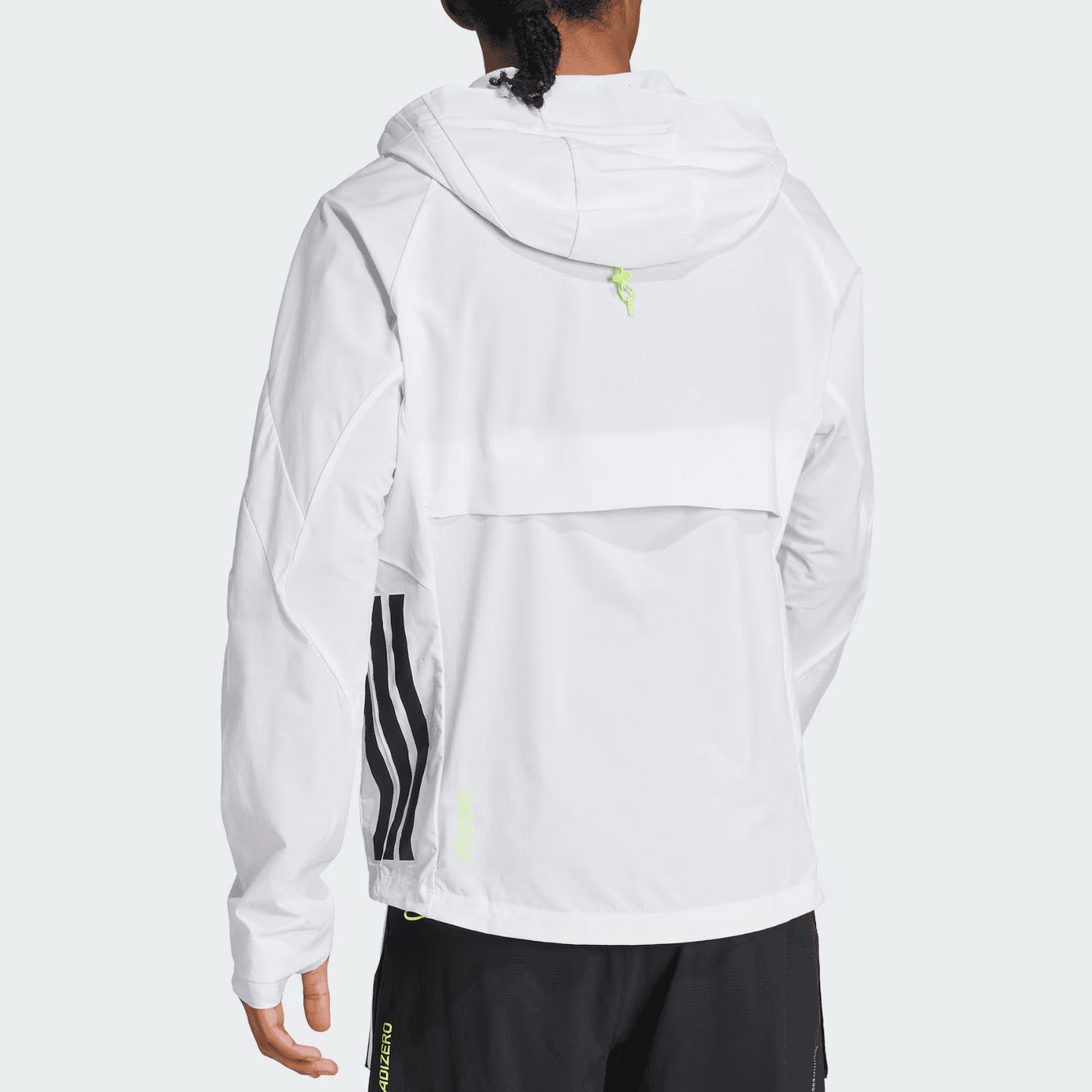 adidas Adizero Running Jacket White