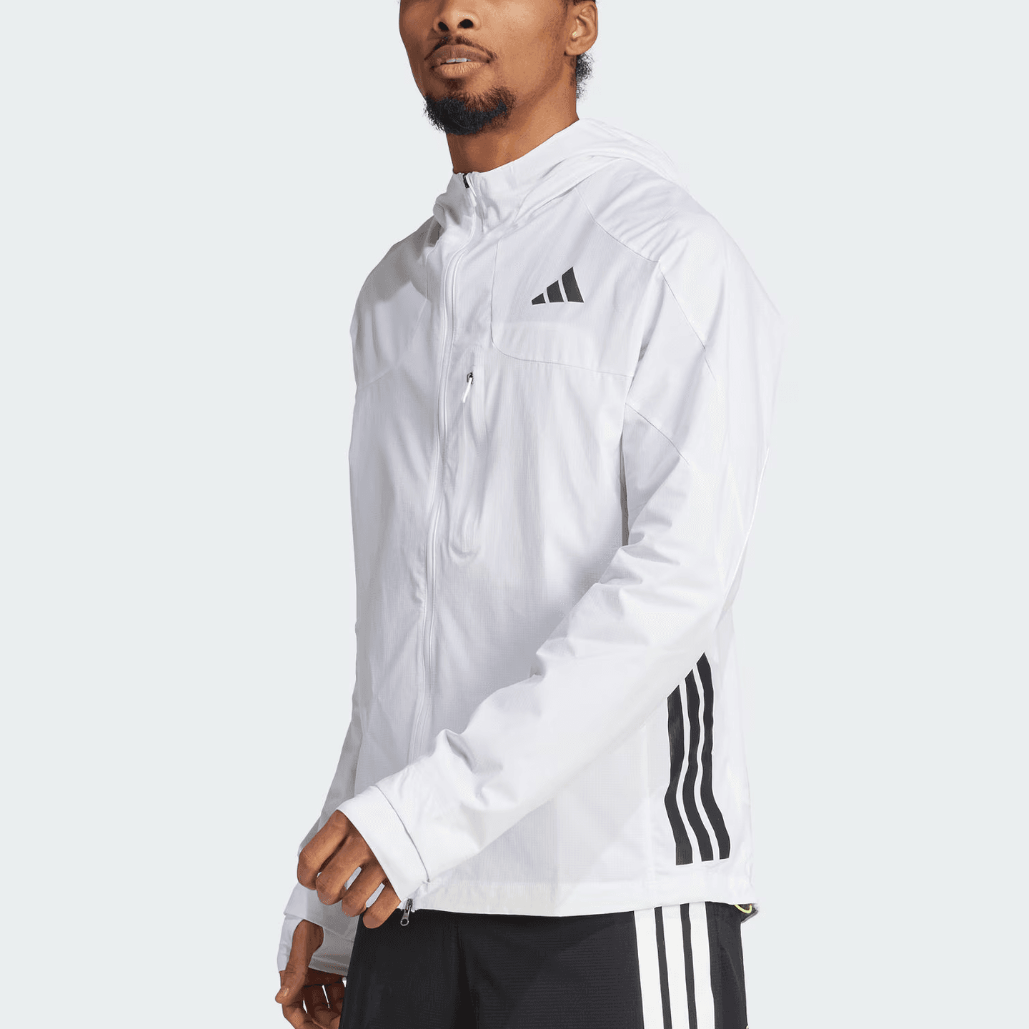 adidas Adizero Running Jacket White