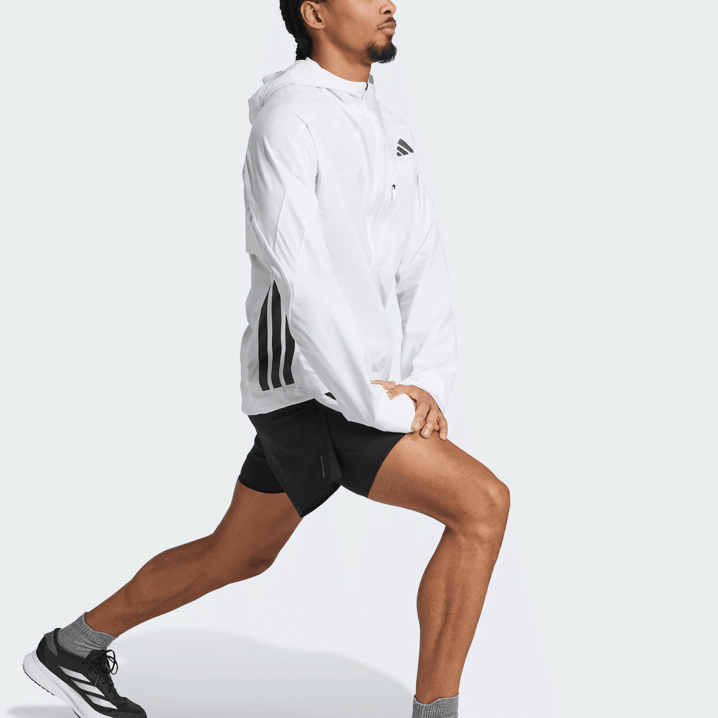 adidas Adizero Running Jacket White