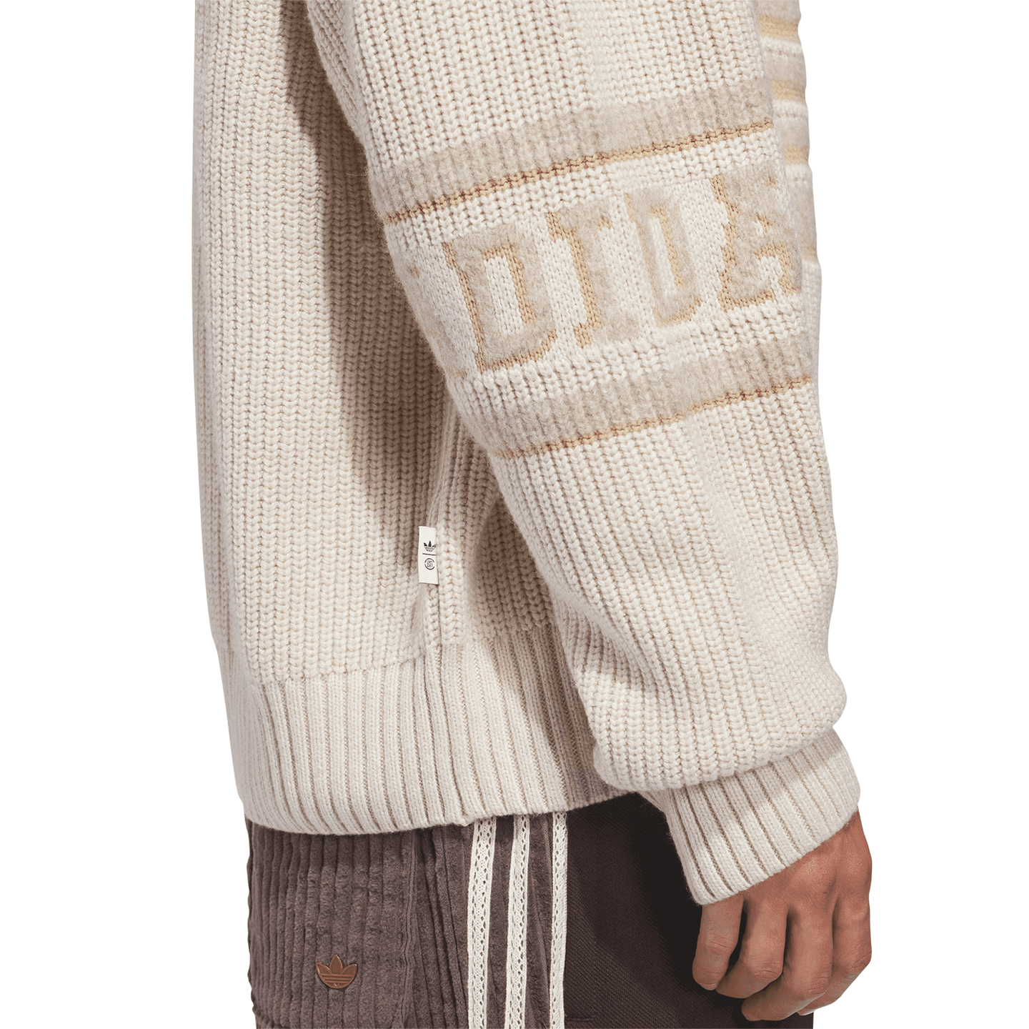 adidas Originals CLOT FW25 SST Crochet TT V-Neck Sweater