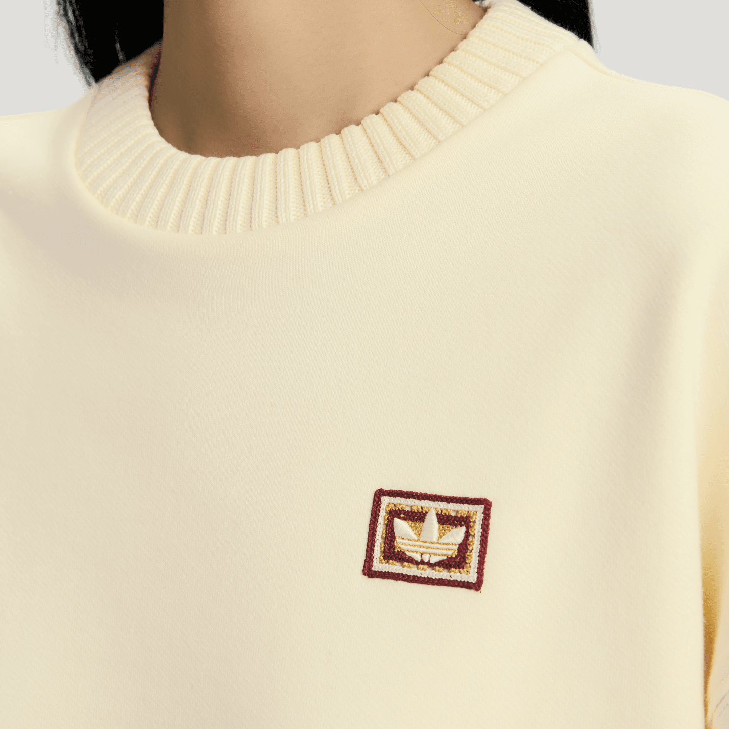 adidas Originals FW25 Crafted Crewneck Sweatshirt
