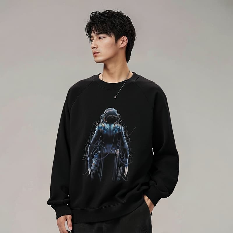 xVESSEL x MARVEL X-Men Crewneck Sweatshirt Black