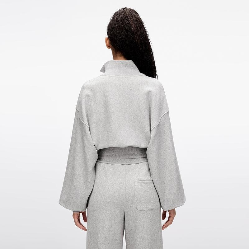 Miss Sixty Solid Zip Sweatshirt