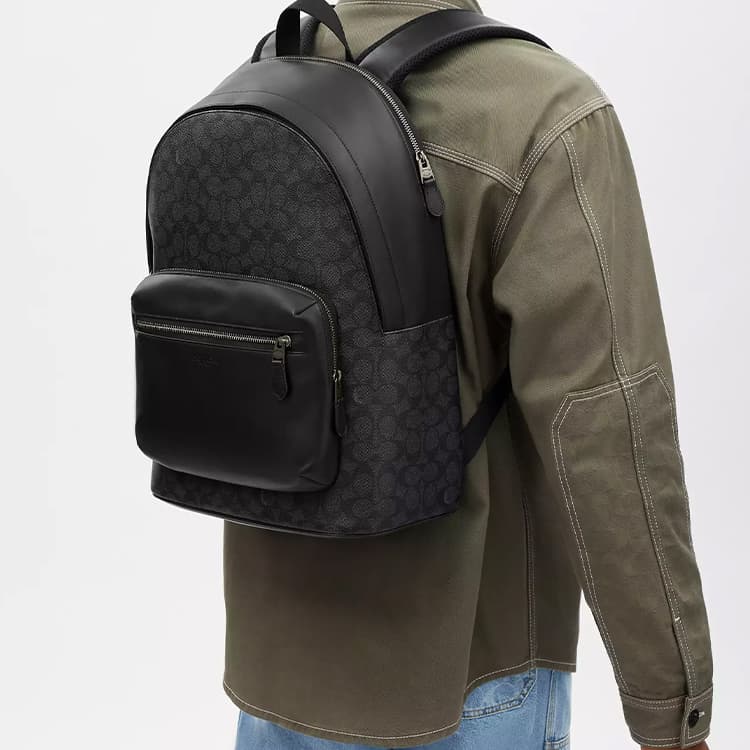 COACH Canvas Backpack
