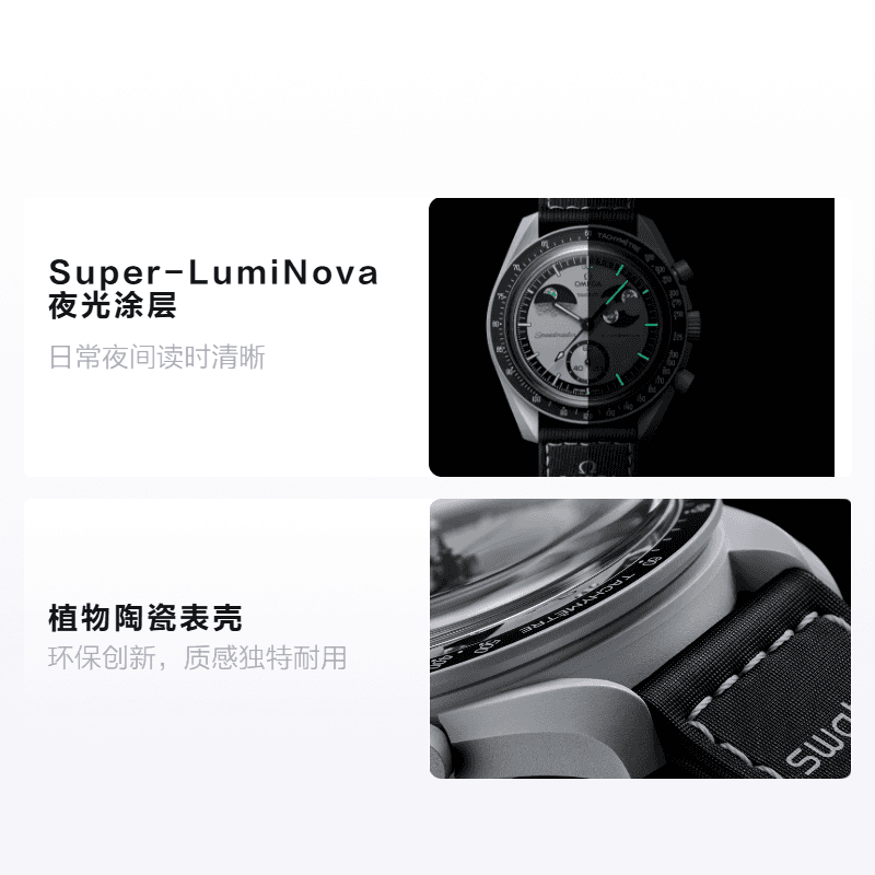Swatch x Omega Bioceramic MoonSwatch