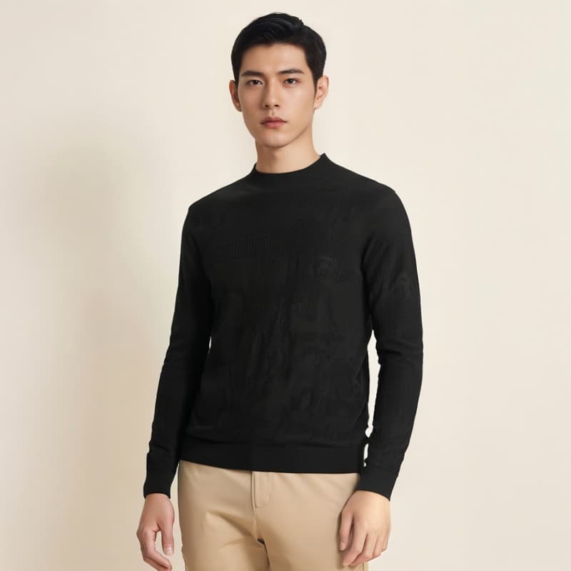 Andrew Mackenzie Sweater Black
