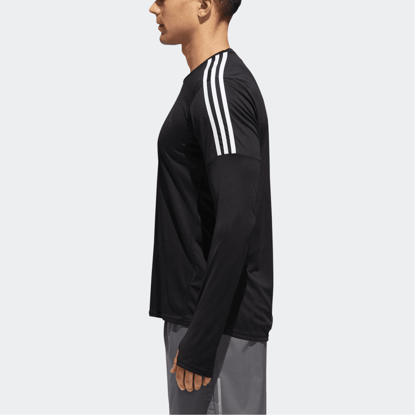 adidas RUNNING 3-STRIPES TEE T