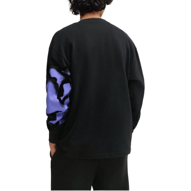 HUGO BOSS Logo Crewneck Sweatshirt Black