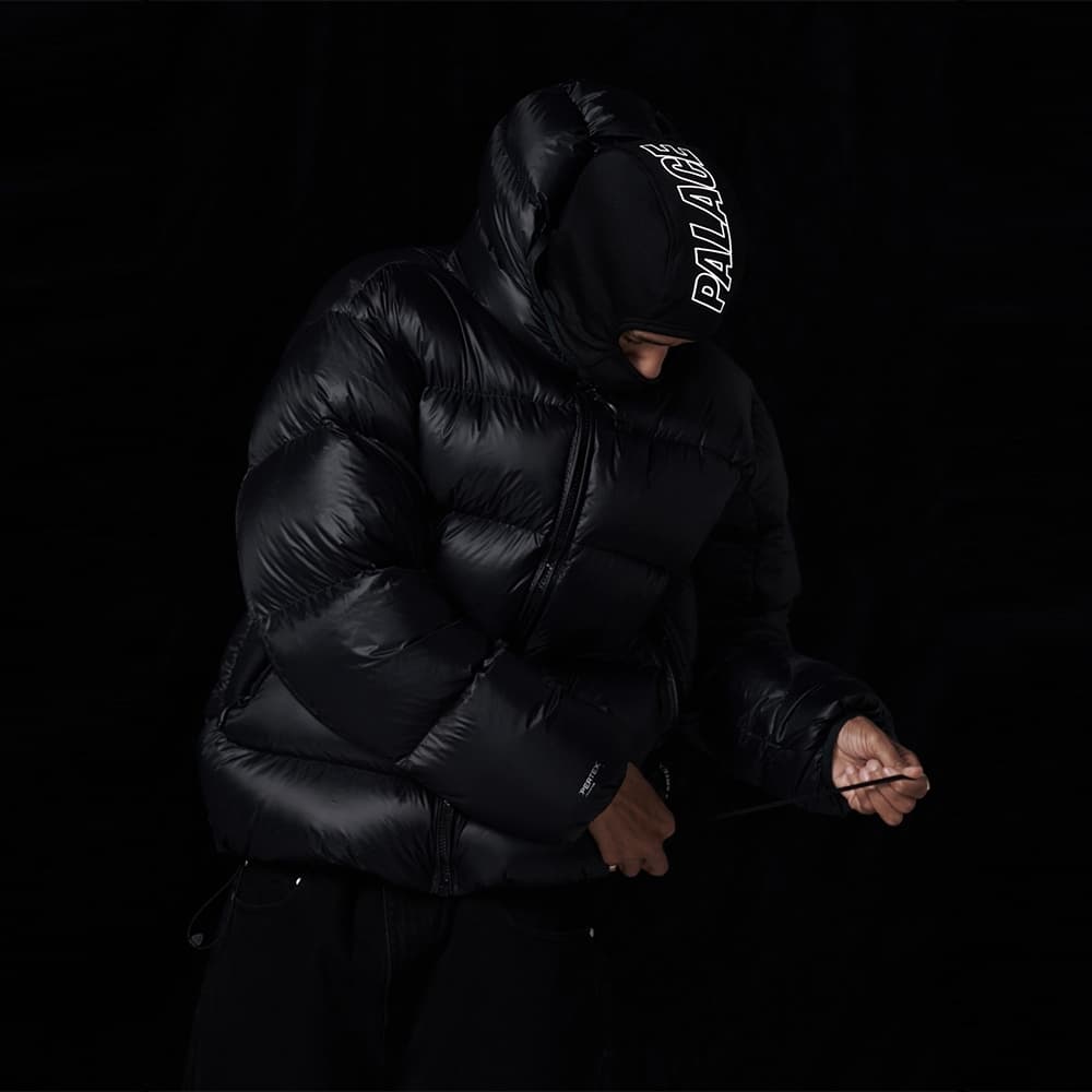 Palace FW24 Pertex Opaque Balaclava Puffa Black