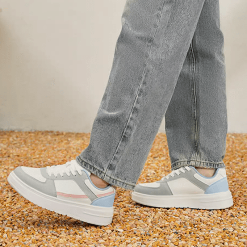Aokang Casual Low-Top Sneakers Black White