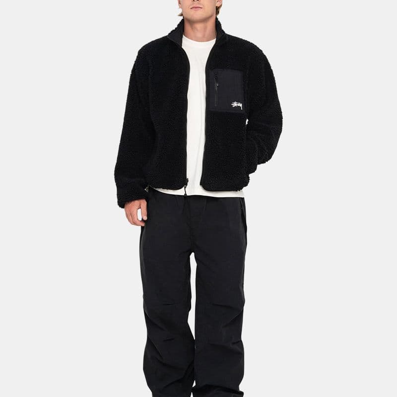 Stussy FW23 Sherpa Reversible Jacket