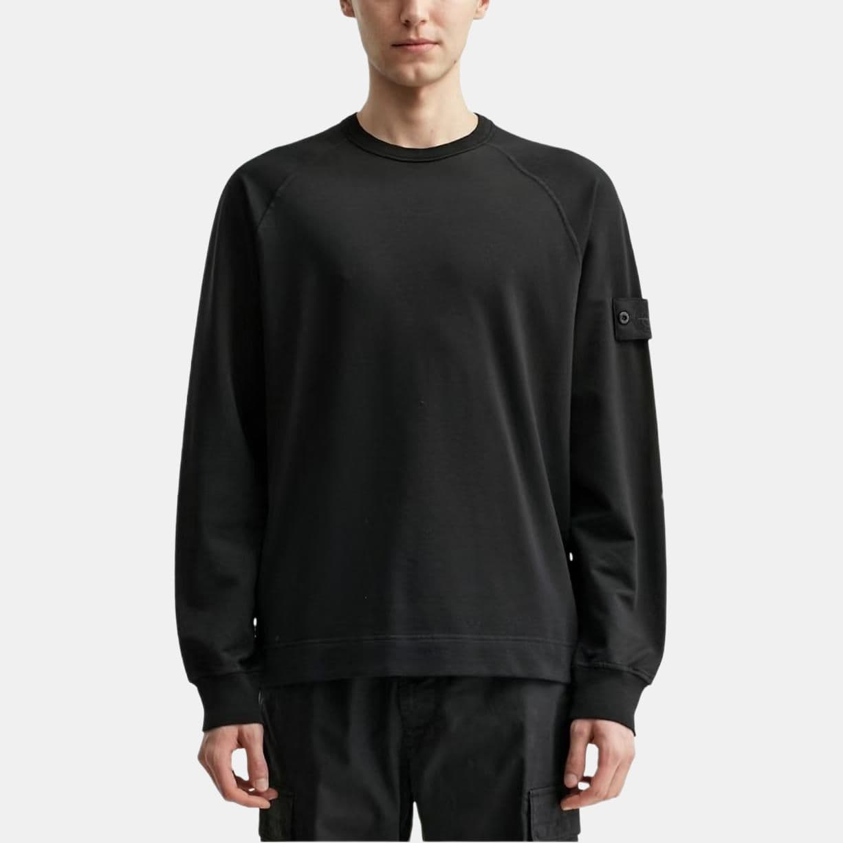 Stone Island Ghost Pieces Black Label Sweatshirt