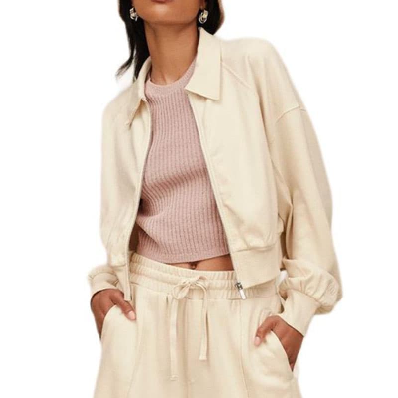 UGG FW25 Solid Zip Collar Jacket